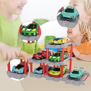 1:64 ガレージ プレイセット 車両 プレイ...の詳細画像2