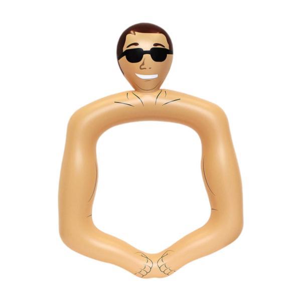 インフレータブルフォトフレーム マッスルマン PVCアクセサリー マッスルマンフロートフォトセルフィ...