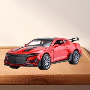 1:36スケール ダイキャストモデルカー プルバック式 コレクタブルオーナメント 子供 男の子 対象年齢4歳以上 レッド