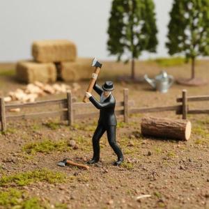 ミニチュア フィギュア ジオラマ 人物 レジン...の詳細画像3