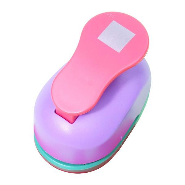 スタンプエッジ キッズペーパークラフトパンチ ハンドヘルドスタンプエンボスツール ランダムカラー