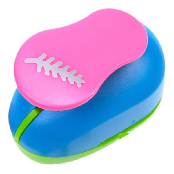 スタンプエッジ キッズ ペーパークラフトパンチ ラージ 軽量 7.1x4.4x6cm ランダムカラー...