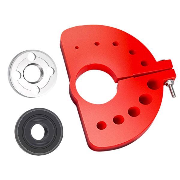 グラインダードリルビットシャープナー頑丈な実用的な交換ドリルビットグラインダーレッドWプレート