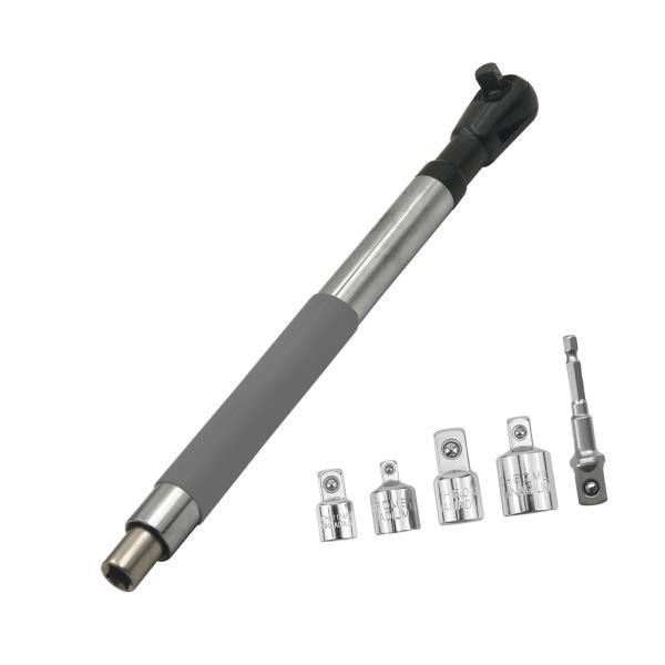狭いスペースに最適なオフセット延長レンチインパクト 1/2インチドリルアダプター プロフェッショナル...