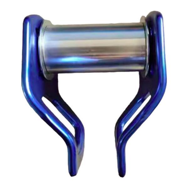 アルミ合金スラックラインプーリー、スポーツプーリー、頑丈、ポータブル、ジップラインパーツアクセサリー