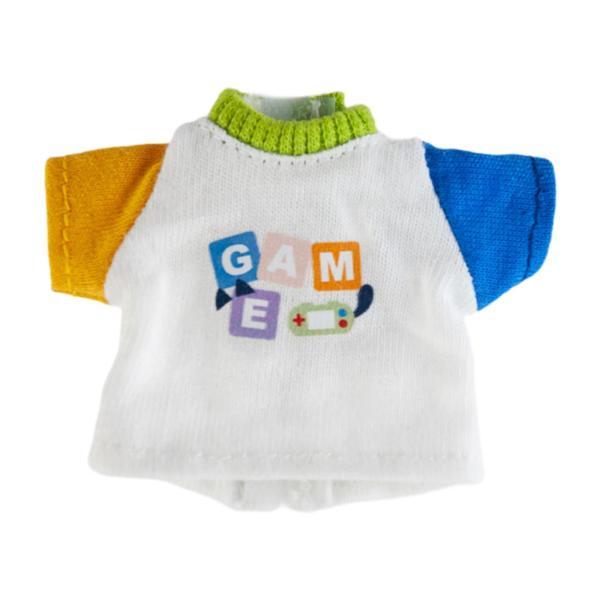 1:12 ファッションドール 半袖 T シャツ Ob11 ドール用 女の子用ドールのドレスアップ ホ...
