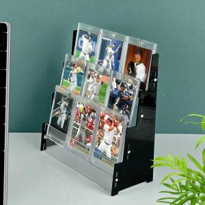 壁に飾る カードディスプレイケース 壁掛け uvカット アクリル 壁 穴