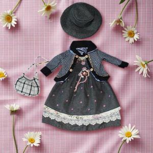 60cmドールドレス 60センチドール・フリーサイズドレスできてます♪＠ドルチェさま委託