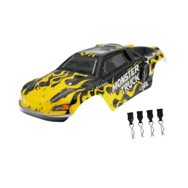 ピン付き RCカーボディシェル RCカーシェル高速4WDボディ