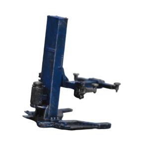 1:64スケール カーリフトモデル マイクロワークショップ機器 1/64 ミニチュアクレーンリフト ブルー