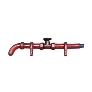 1:64 水道管模型 ドールハウス 装飾アクセサリー ミニチュアシーン小道具 赤