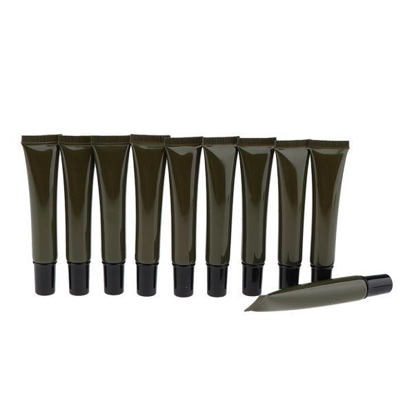 10ピース/個/パック20ml空詰め替え可能なプラスチックリップグロスバームアイジェルハンドクリーム...