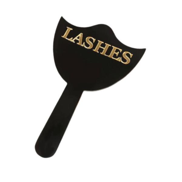 メイクアップハンドミラー アクリル製 ハンドヘルドミラー 旅行やメイクアップに 女の子 女性用 ブラ...