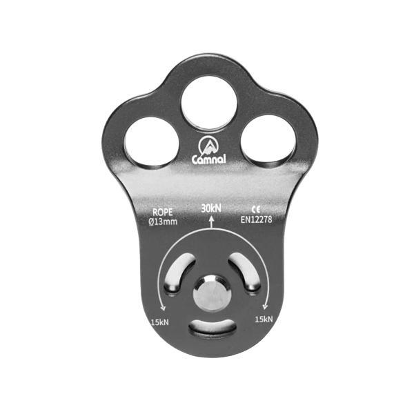 ロッククライミングプーリー アルミローププーリー ポータブル ヘビーデューティー リフティングプーリ...