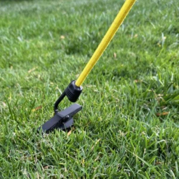 テントステーク アースアンカー ネジ ドックオーガー 取り外し可能 テントペグ グランドステーク ト...