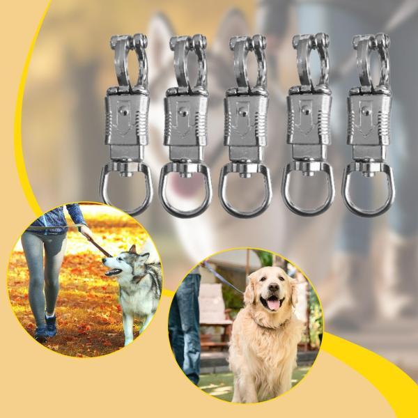 5 個セット クイックリリースクリップ パニックスナップ、亜鉛合金、馬用スナップ、動物 乗馬アクセサ...