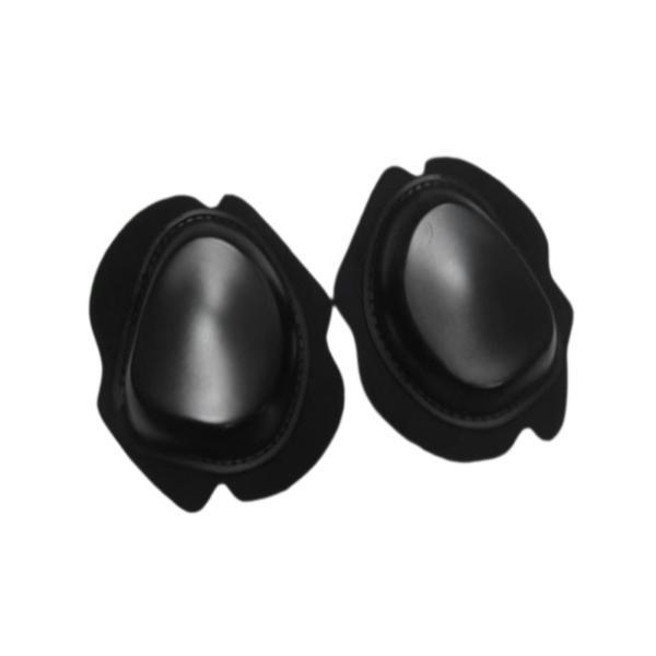 2個入り オートバイ用膝パッドアクセサリー ブラック エルボーガード 膝キャップパッド プロテクター...