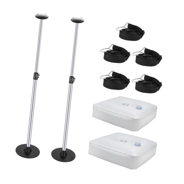 汎用ボートカバーサポートポールスタンドシステム交換用実用的頑丈なハイキャップ ポンツーン用 2個