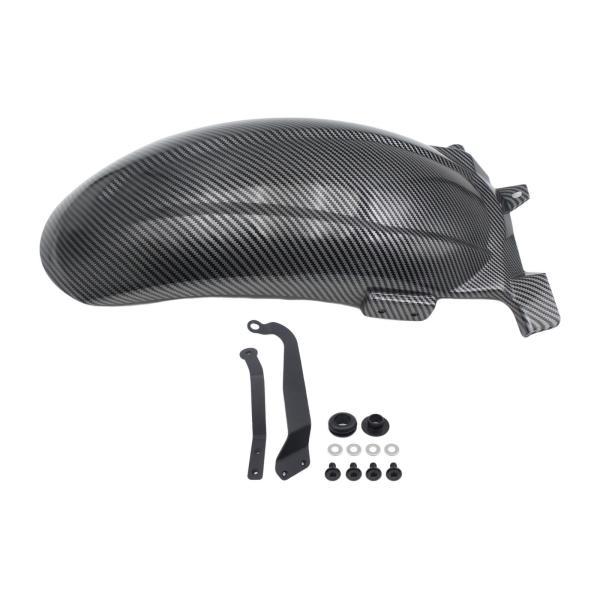 C400GT 2025用バイクホイールスプラッシュガード実用交換品カーボンファイバーパターン