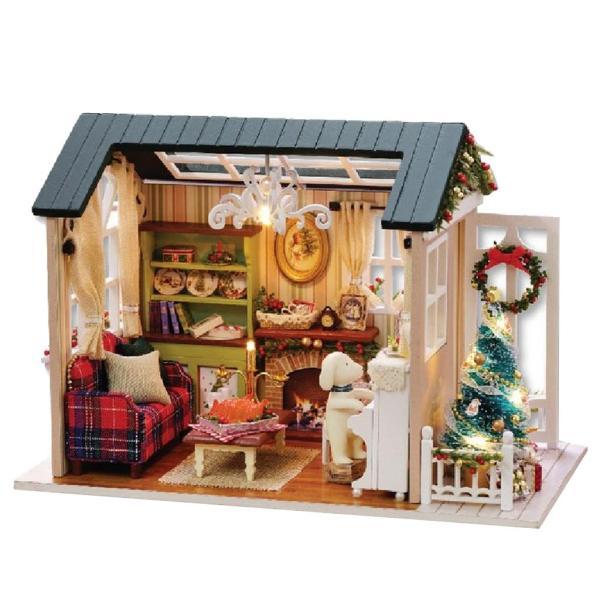 1:24 DIY ミニチュア ドールハウス ドールハウス 家具 子供用ギフト - ホリデー