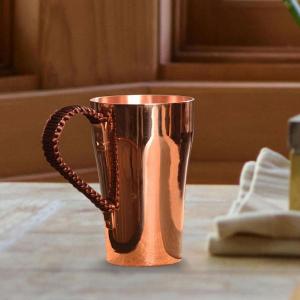 A コーヒーマグカップ 厚手の銅製ティーマグ ...の詳細画像2