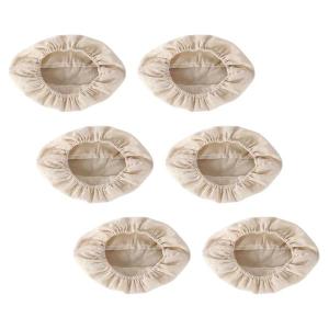 パン発酵バスケット布ライナーベーキング生地バスケットカバーデスクトップ用6個L｜HiFlyshop