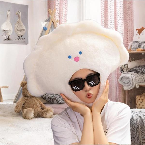 フードコスチューム帽子 かわいいクリエイティブヘッドカバー お祭りパフォーマンス 誕生日ギフト