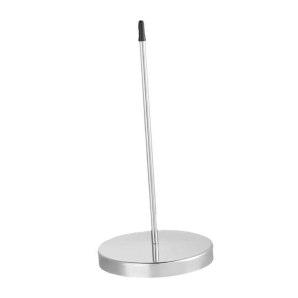 丸型ベース付きレシートホルダー、メモホルダー、金属製紙幣フォーク紙メモホルダー、オフィスデスク、レス...