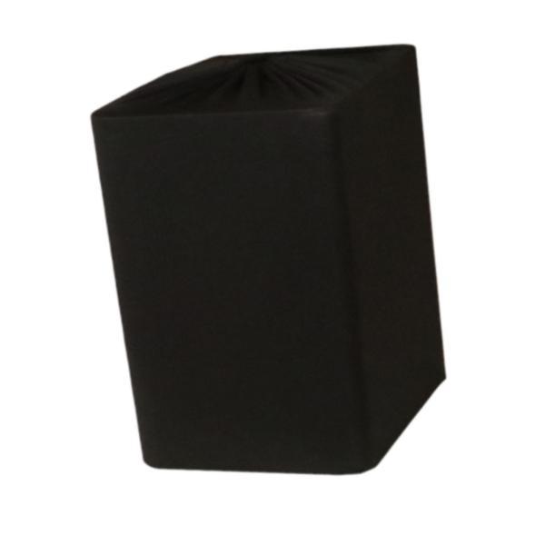 スピーカーカバー 引き紐デザイン 多目的保護 便利に使える ブラック 35x35x80cm