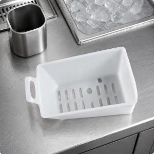 氷収納容器 通気排水対応 部品交換可 トレータイプ 軽量プラスチック 清掃容易 集める力 部品管理 整理性能 家庭、バーカウンター利用時に適用