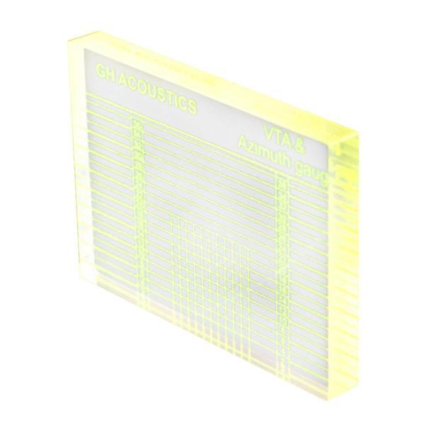 ムトーンアームvta ; カートリッジ方位アライメント定規ヘッドシェルアライメントブ