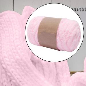 ライトピンク 分厚いウール糸 分厚いウール糸ア...の詳細画像5