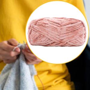 ソフトピンク 分厚いウール糸 分厚いウール糸ア...の詳細画像2