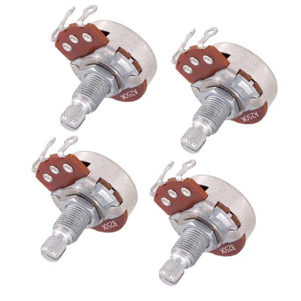 4x  POTS ELECTRIC  ギター ボリューム スイッチ ポテンショメーター
