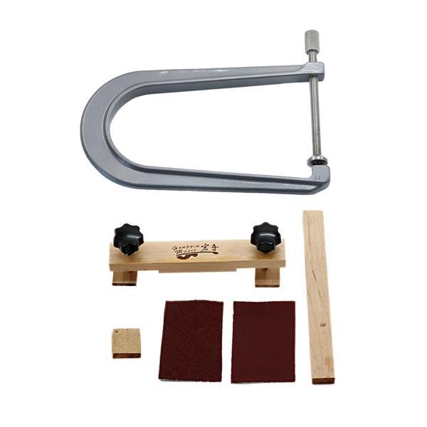 ギターサウンドホールクランプ ディープスロートクランプ 使いやすく、修理や調整が可能な弦楽器製作ツー...