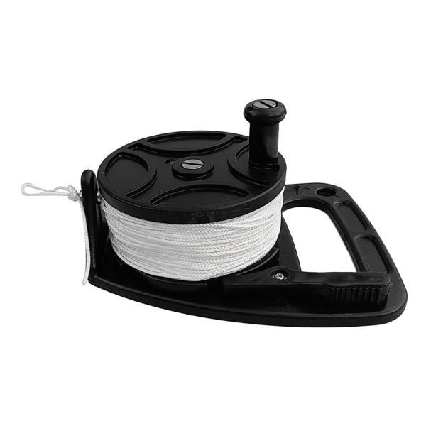 スキューバ SMBダイビングリール 150フィートライン ハンドル プラスチック ナイロン製 全2色