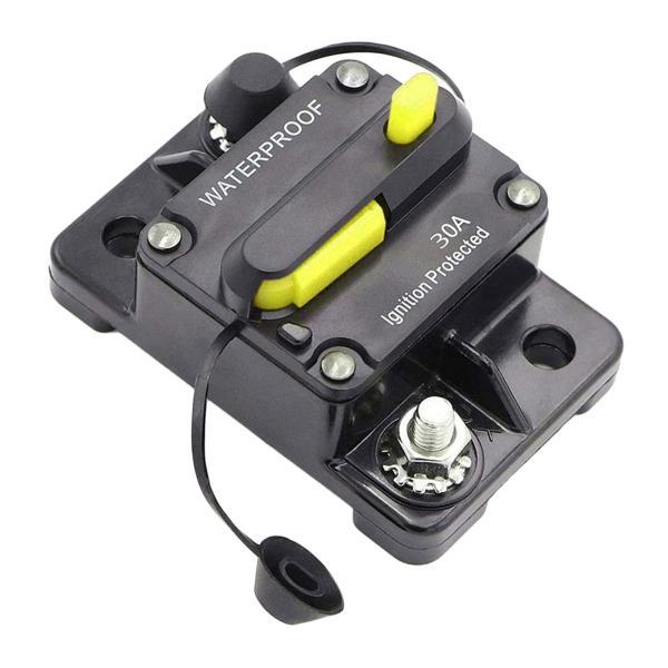 30-300 AMP 回路ブレーカー IP67 防水 12V-48V 手動リセットヒューズ