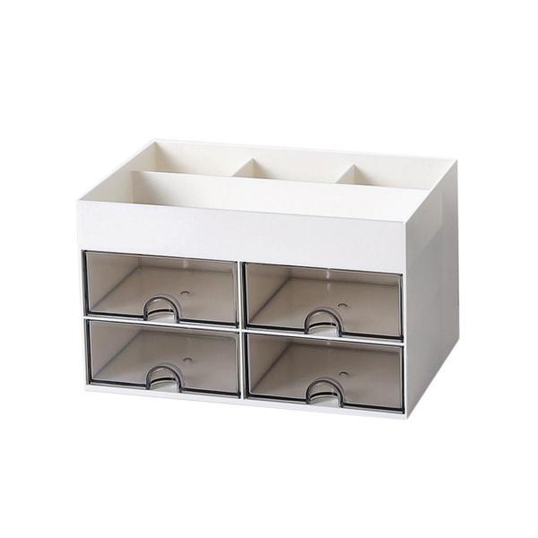 デスクトップステーショナリーオーガナイザーコンテナクリエイティブケーススタディアクセサリーメイクアッ...