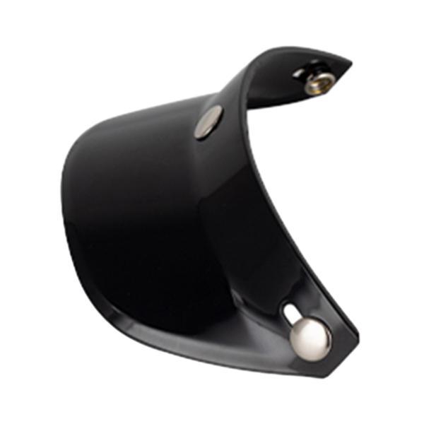 ヘルメットバイザーピークサンシールドプロテクター、3スナップ、レトロ、バイザーサンシールドピークヘル...