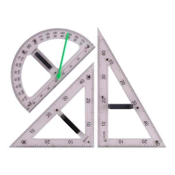 大型数学幾何定規描画ツール教育定規セット数学教材教室黒板図面エンジニアリング