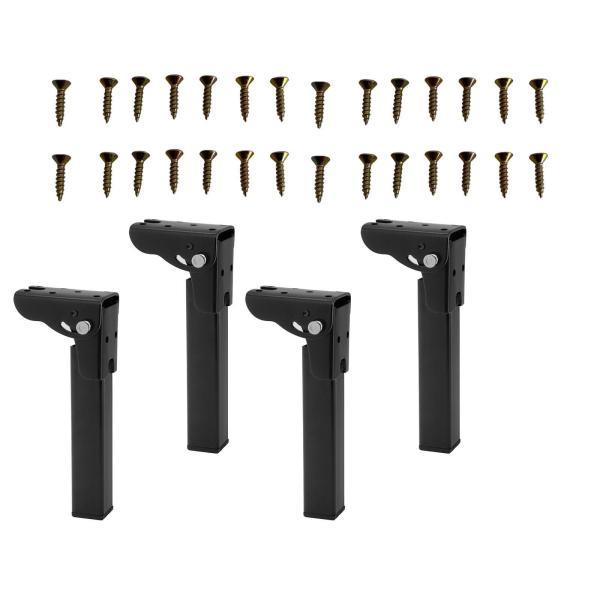 折りたたみ式テーブル脚 家具脚 4個 交換用 DIY コーヒーテーブル脚 ナイトスタンド ワードロー...