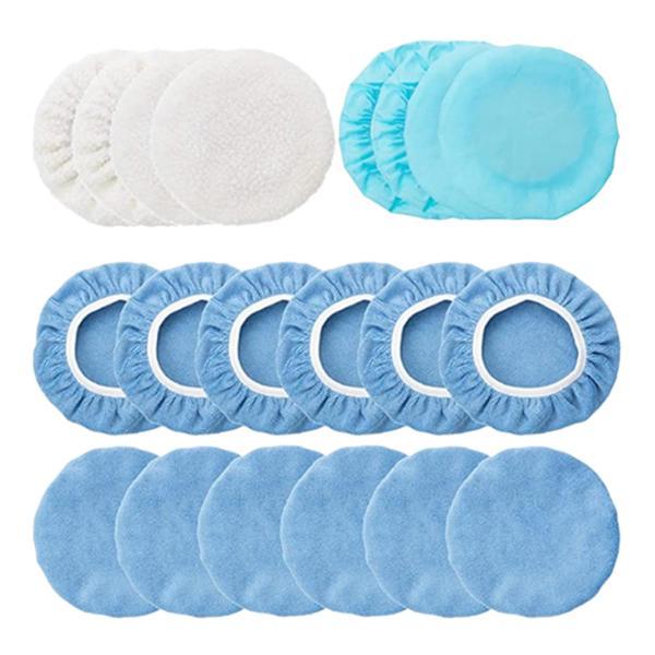 20x カーディテーリングスポンジ カーポリッシャーパッド ディテーリングバフパッド カーワックスア...