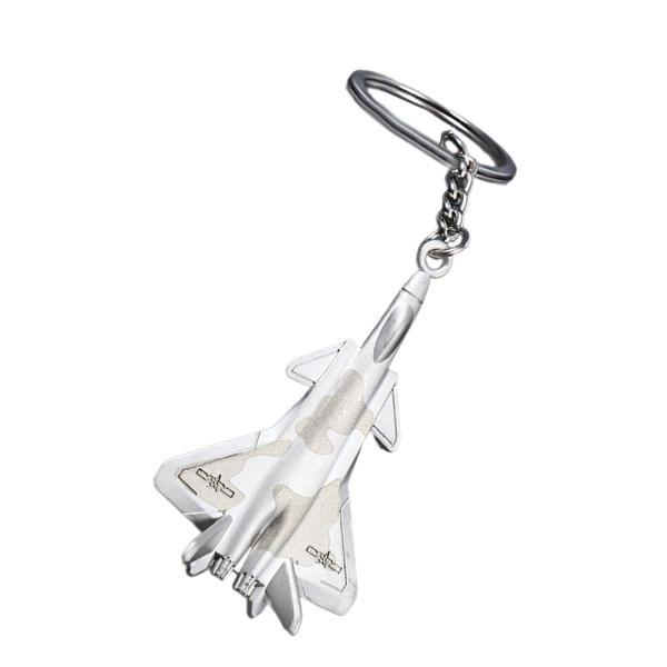 飛行機キーチェーン 飛行機ディスプレイ ミニチュアおもちゃ お土産 シミュレーション戦闘機モデル飛行...