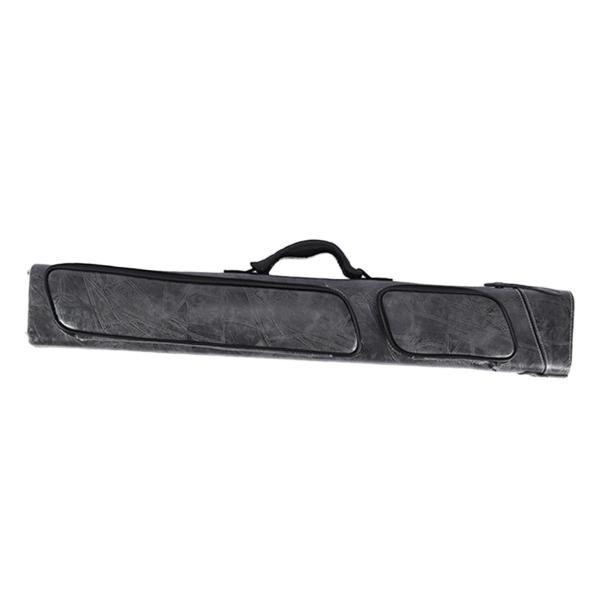 ビリヤードプールキューケースキャリングバッグ1/2スヌーカービリヤードキューケースコンテナオーガナイ...