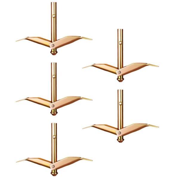 5ピース/個グラウンドアンカーヘビーデューティ、ハイパフォーマンス、プロのグレープトレリスフィクサー...