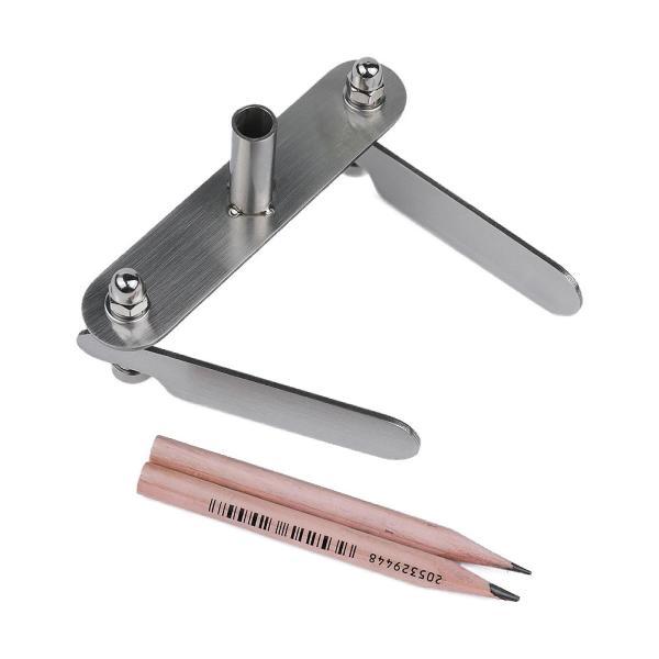 木工用センターファインダーセンターラインスクライバープロフェッショナル、ポータブル、使いやすい、スク...