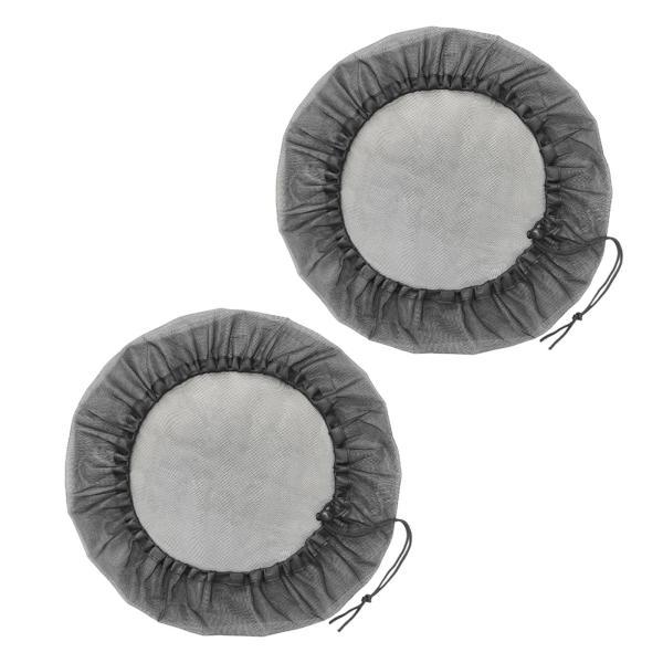 2 個入り レインバレルメッシュスクリーン軽量ポリエステル素材再利用可能ドローストリングアクセサリー...