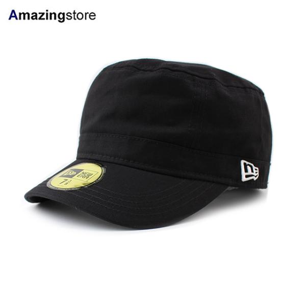 ニューエラ ワークキャップ WM-01 TWILL COTTON BLANK CAP BLACK-W...