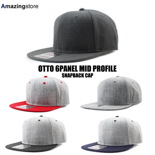 5色展開 オットー  6PANEL MID PROFILE SNAPBACK CAP  OTTO