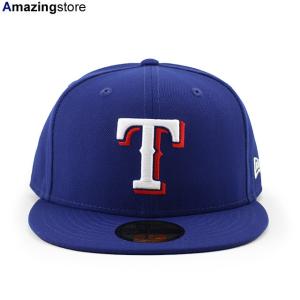 ニューエラ キャップ 59FIFTY テキサス レンジャーズ MLB ON-FIELD AUTHENTIC GAME FITTED CAP ROYAL BLUE TEXAS RANGERS｜amazingstore